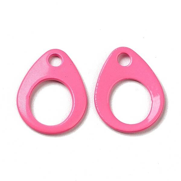 Spray Painted 201 Stainless Steel Charms