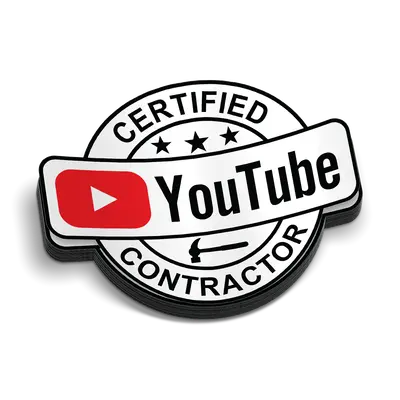 YT Contractor Hard Hat Decal