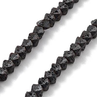 Natural Lava Rock Beads Strands