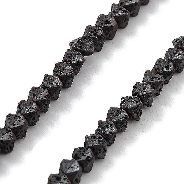 Natural Lava Rock Beads Strands