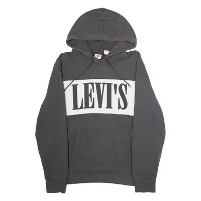 LEVI'S Mens Grey Hoodie S