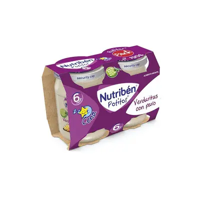 Nutriben Nutribén Potito Dinner Bipack Vegetables With potatoes 2x 190g