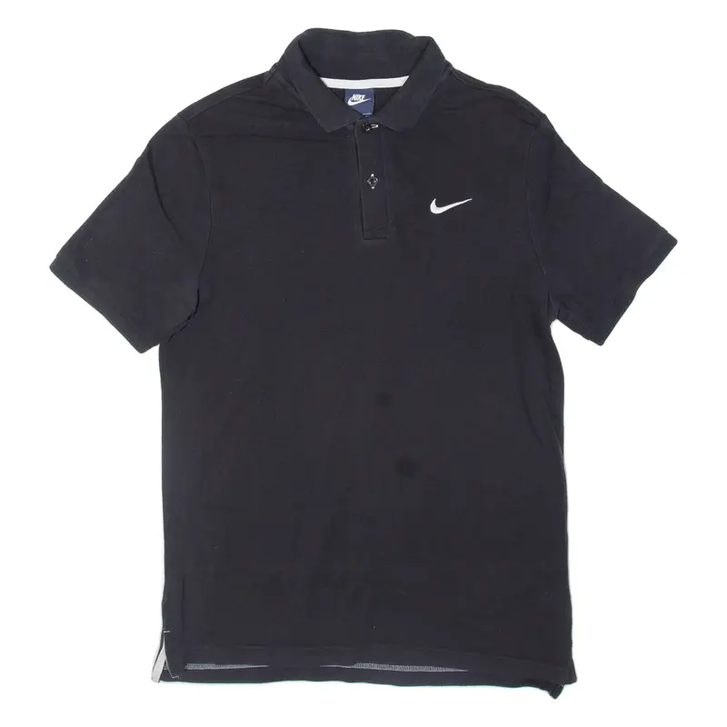 NIKE Mens Polo Shirt Black L