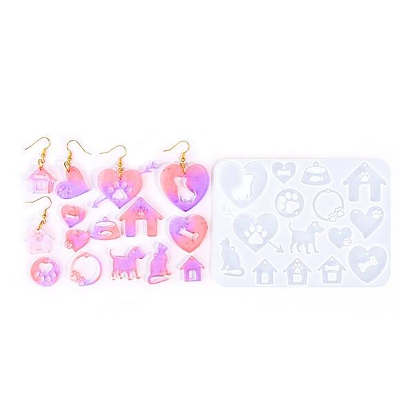DIY Pendant Silicone Molds