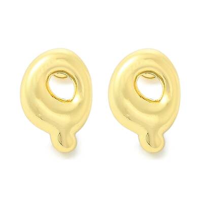 Rack Plating Brass Earrings