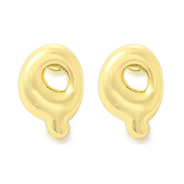 Rack Plating Brass Earrings