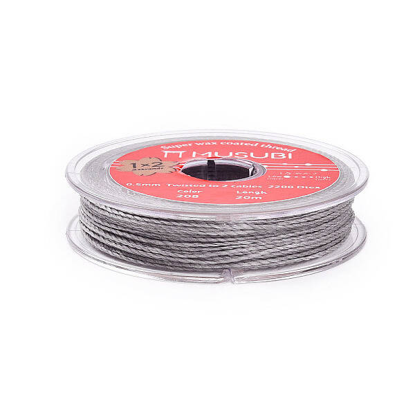 2-Ply Round Waxed Cotton Thread Cords