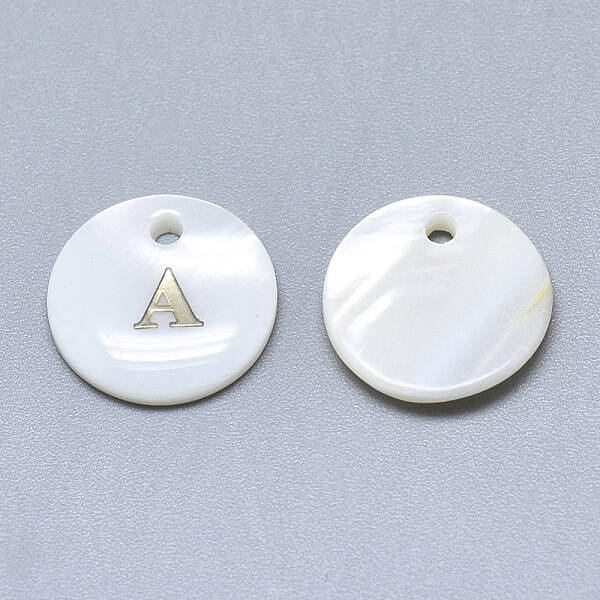 Natural White Shell Mother of Pearl Shell Charms