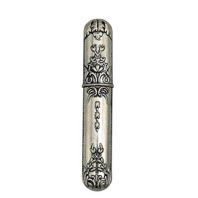 Alloy Rhinestone Sewing Needle Holder Storage Case