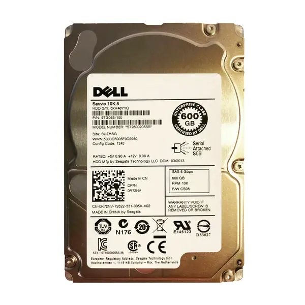 9TG066-150 Seagate 600GB 6Gb/s SAS 10000 2.5-inch 64MB Hard Drive