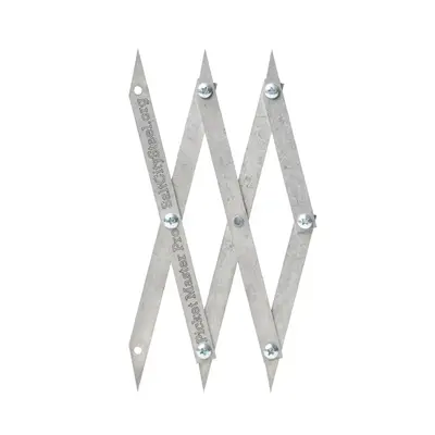 Picket Master Pro 3 Point Center Finder - American-Made Laser-Cut Stainless Steel Tool with Protective Case & Sticker Include...