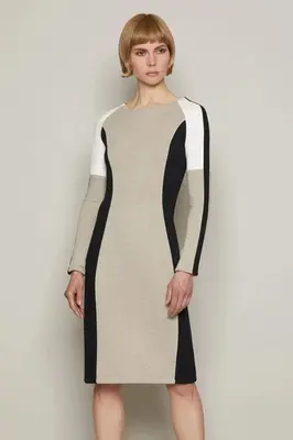 Gua Dress (Beige) | size: S