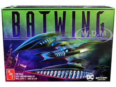 Skill 2 Model Kit Batwing Batman Forever (1995) Movie 1/32 Scale Model by AMT