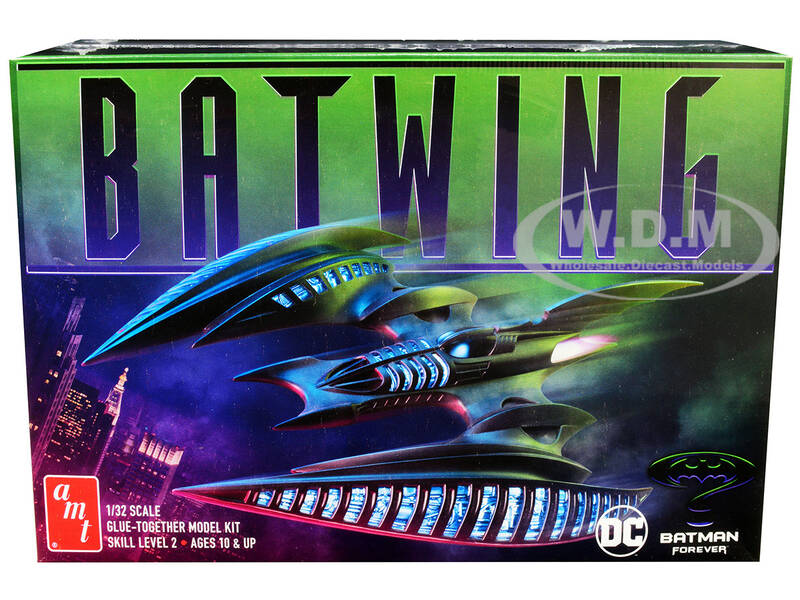Skill 2 Model Kit Batwing Batman Forever (1995) Movie 1/32 Scale Model by AMT