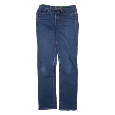 LEVI'S Womens Jeans Blue Slim Straight W28 L28