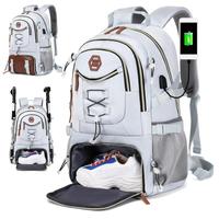 Large Capacity Travel Backpack, Laptop Bag, Outdoor Backpack with Shoe Storage, Water-Resistant, Multiple Compartments, Light...