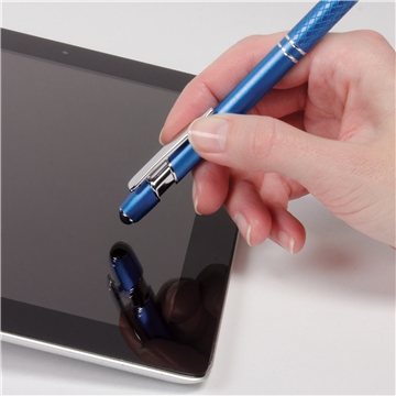 100 Promotional Textari Stylus Pen - Metal & Diamond Etched
