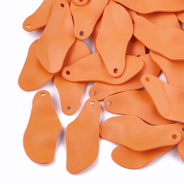 Spray Painted Iron Pendants