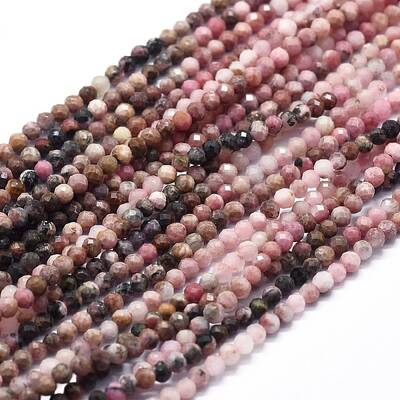 Natural Rhodonite Beads Strands