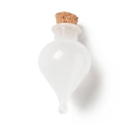 Teardrop Glass Cork Bottles Ornament