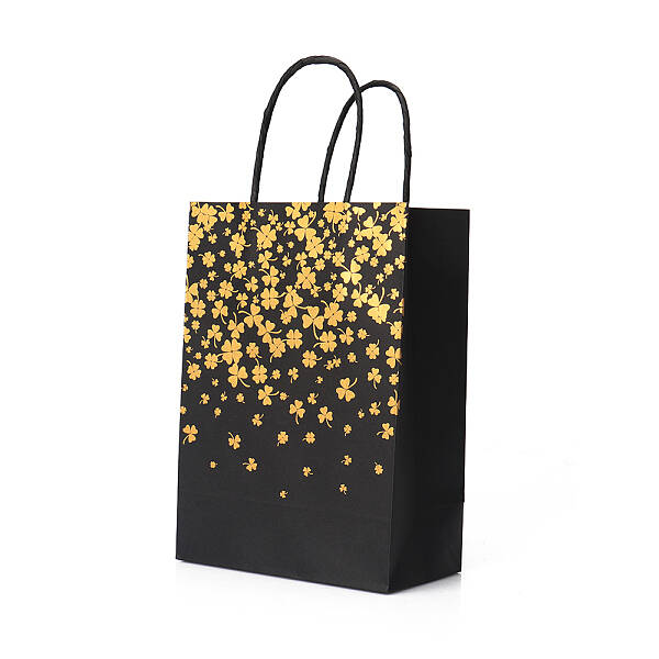 Stamping Style Kraft Paper Bags