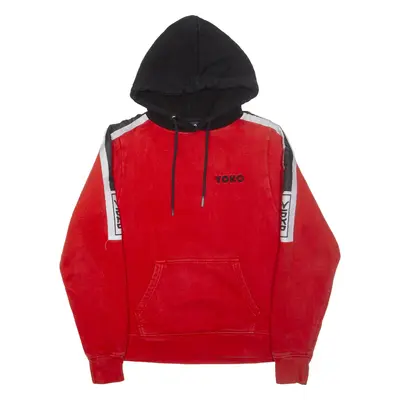 YOKO Mens Red Hoodie XXS