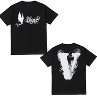 Vlone No Smoking Tee, Casual Hip Hop V-Lone T-Shirt, Vintage Big V T-Shirt, V.lone Unisex Tee Shirt Classic Cotton
