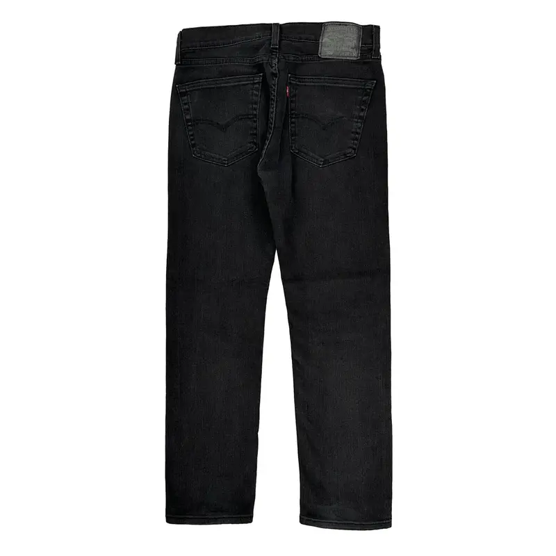 505 Levis Jeans - 30W 29L Black Cotton Blend