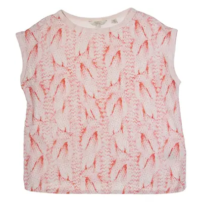 TED BAKER Womens Printed Blouse Pink Crazy Pattern L