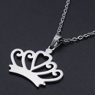 Non-Tarnish 201 Stainless Steel Pendants Necklaces