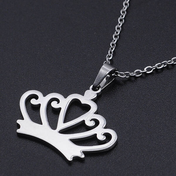 Non-Tarnish 201 Stainless Steel Pendants Necklaces