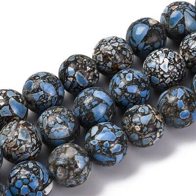 Natural Howlite Dyed Beads Strands