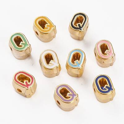 Alloy Enamel Beads