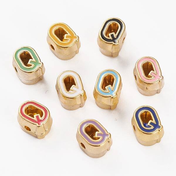 Alloy Enamel Beads