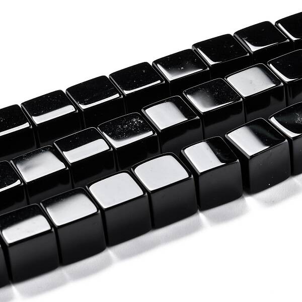 Natural Black Onyx Beads Strands