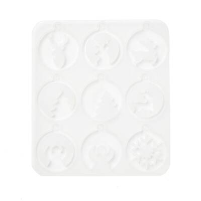 Christmas Series Pendant Silicone Molds