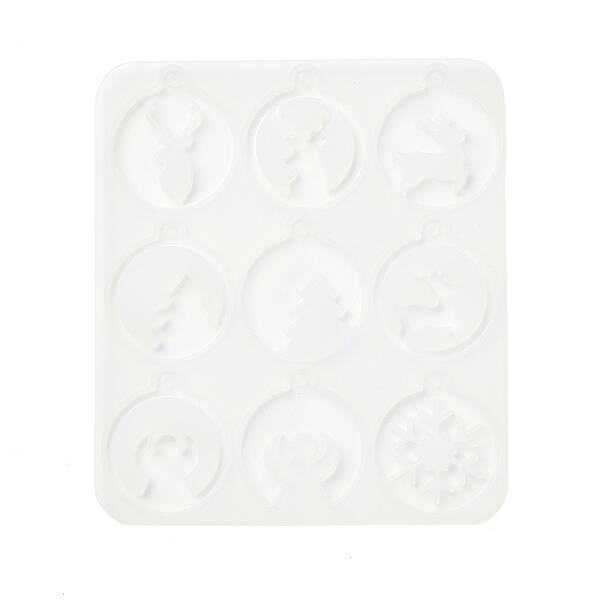 Christmas Series Pendant Silicone Molds