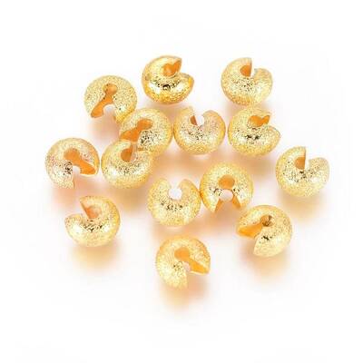Brass Crimp Beads Covers