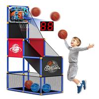 Rottogoon Kids Arcade Basketball Hoop with 4 Balls,Children's Day Gifts,Indoor Outdoor Single Shot Game for Toddlers Carnival...