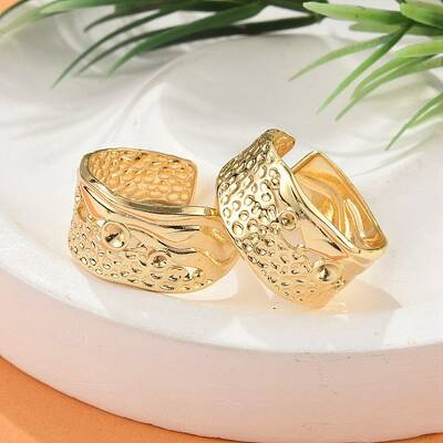 Brass Cuff Rings for Women
