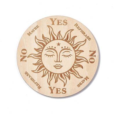 Wooden Carved Cup Mats