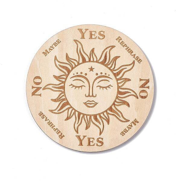 Wooden Carved Cup Mats