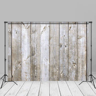 Faded Rustic Vertical Striped Wood Photo Backdrop - Aperturee