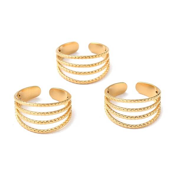 Ion Plating(IP) 304 Stainless Steel Finger Rings