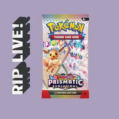 (1) Prismatic Evolutions Booster Pack - SV: Prismatic Evolutions (PRE)