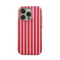 Strawberry Jam BUrga Tough Case for Phone iPhone 16 15 14 13 12 Mini Pro Max LoveGift, Trendy Preppy, Tech Accessories
