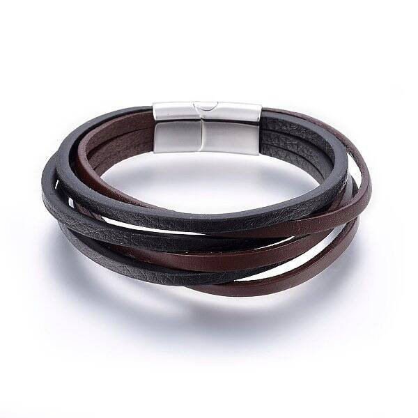 Leather Cord Multi-strand Bracelets