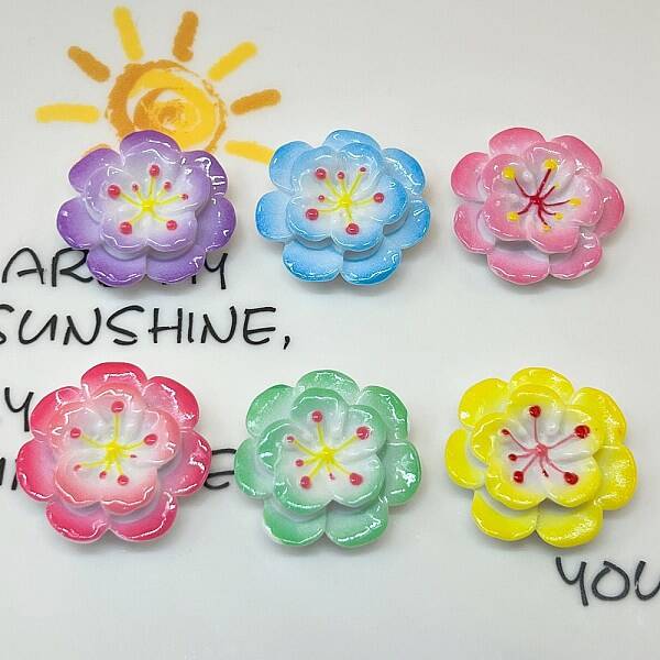 Opaque Resin Enamel Cabochons