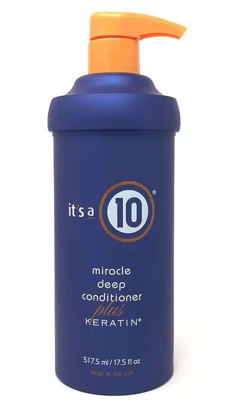 It's a 10, Miracle Deep Plus Keratin, Hair Conditioner, Repair, 517.5 ml