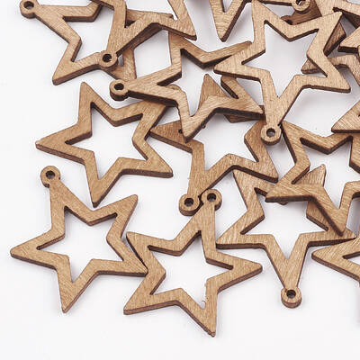 Pear Wood Pendants